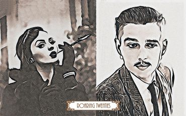 motiv: roaring twenties
